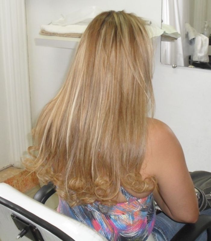 Alongamento Com Cabelo Humano